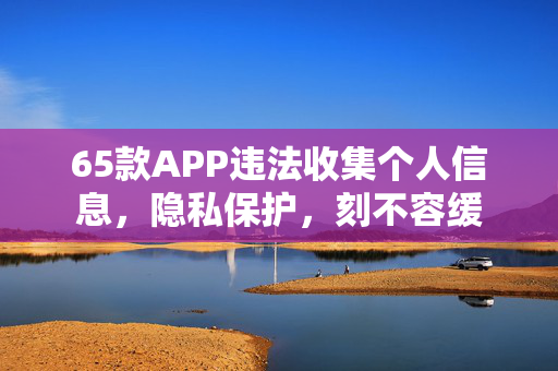 65款APP违法收集个人信息，隐私保护，刻不容缓