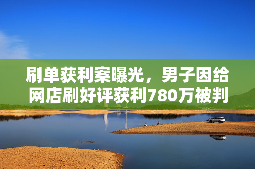 刷单获利案曝光，男子因给网店刷好评获利780万被判刑