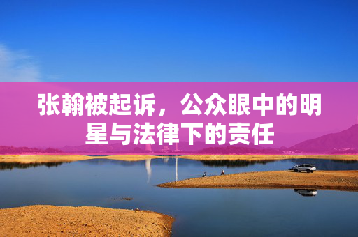 张翰被起诉，公众眼中的明星与法律下的责任