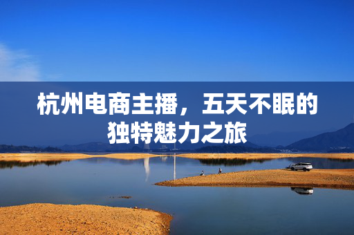 杭州电商主播，五天不眠的独特魅力之旅