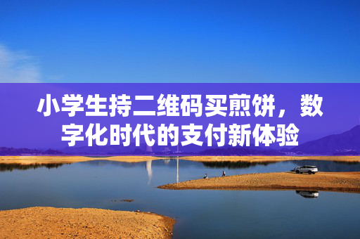 小学生持二维码买煎饼，数字化时代的支付新体验