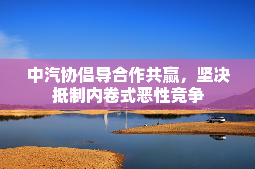 中汽协倡导合作共赢，坚决抵制内卷式恶性竞争