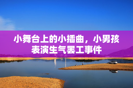 小舞台上的小插曲，小男孩表演生气罢工事件