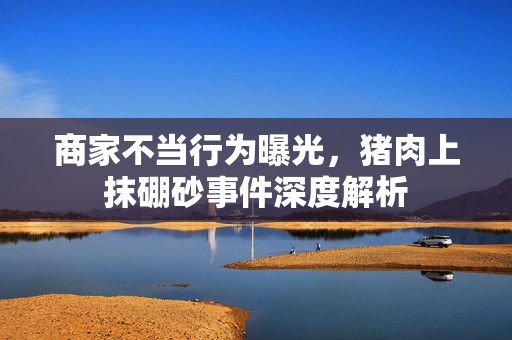 商家不当行为曝光，猪肉上抹硼砂事件深度解析