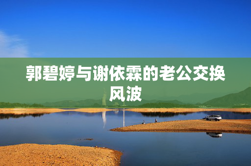 郭碧婷与谢依霖的老公交换风波