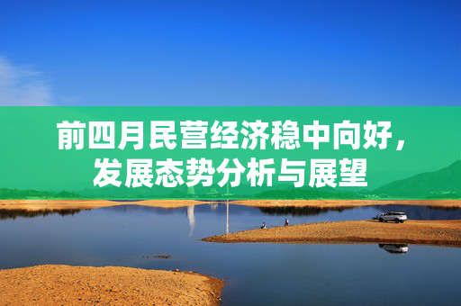 前四月民营经济稳中向好，发展态势分析与展望