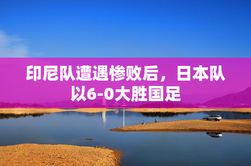 印尼队遭遇惨败后，日本队以6-0大胜国足
