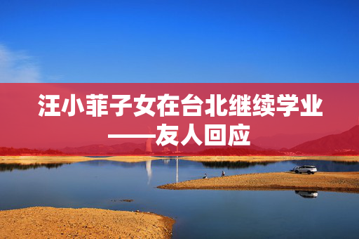 汪小菲子女在台北继续学业——友人回应