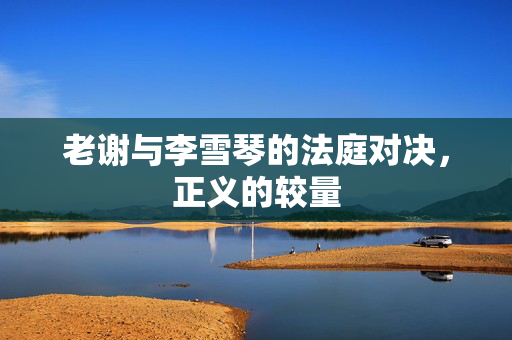 老谢与李雪琴的法庭对决，正义的较量