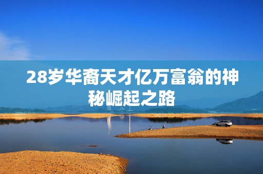28岁华裔天才亿万富翁的神秘崛起之路