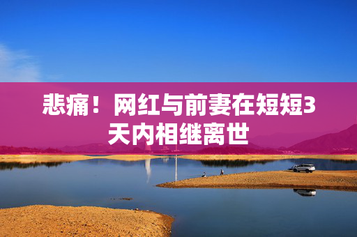 悲痛！网红与前妻在短短3天内相继离世