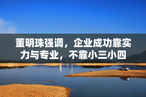 董明珠强调，企业成功靠实力与专业，不靠小三小四