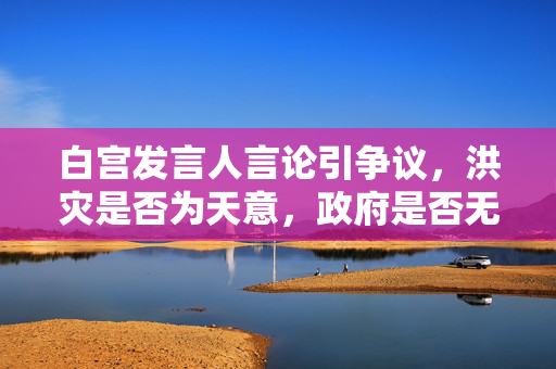 白宫发言人言论引争议，洪灾是否为天意，政府是否无过失？