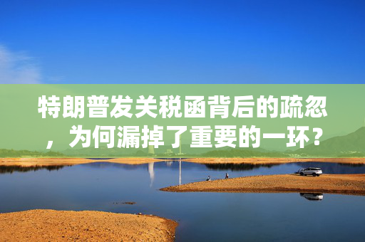 特朗普发关税函背后的疏忽，为何漏掉了重要的一环？