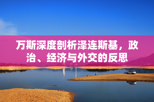 万斯深度剖析泽连斯基，政治、经济与外交的反思
