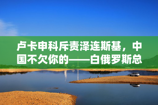 卢卡申科斥责泽连斯基，中国不欠你的——白俄罗斯总统的坚定立场与中乌关系的深度解析
