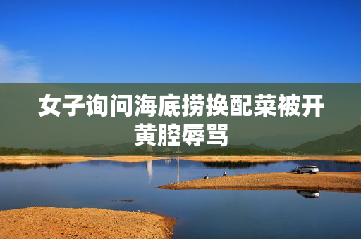 女子询问海底捞换配菜被开黄腔辱骂