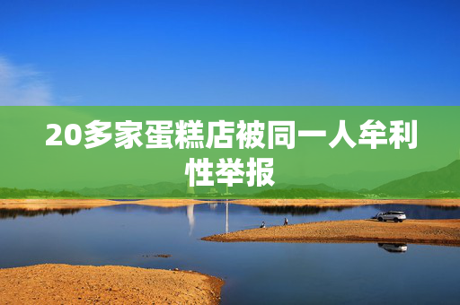 20多家蛋糕店被同一人牟利性举报