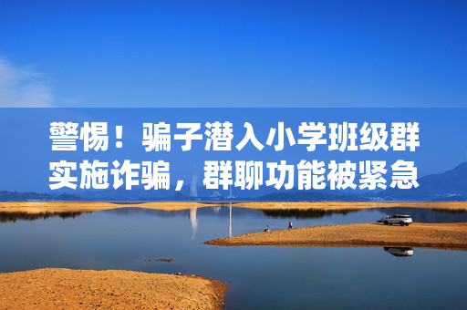 警惕！骗子潜入小学班级群实施诈骗，群聊功能被紧急禁用
