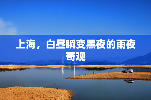 上海，白昼瞬变黑夜的雨夜奇观