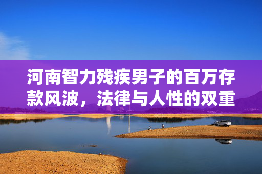 河南智力残疾男子的百万存款风波，法律与人性的双重考验