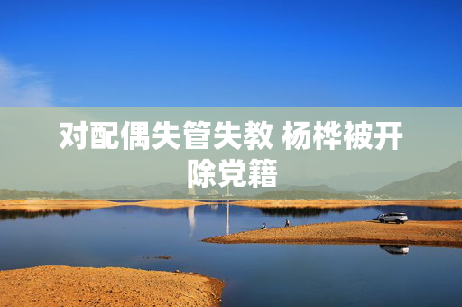 对配偶失管失教 杨桦被开除党籍