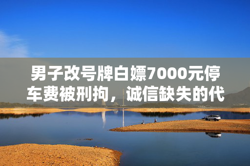 男子改号牌白嫖7000元停车费被刑拘，诚信缺失的代价与法律威严的彰显