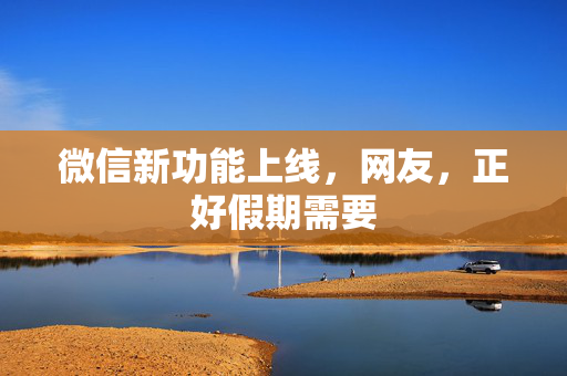 微信新功能上线，网友，正好假期需要