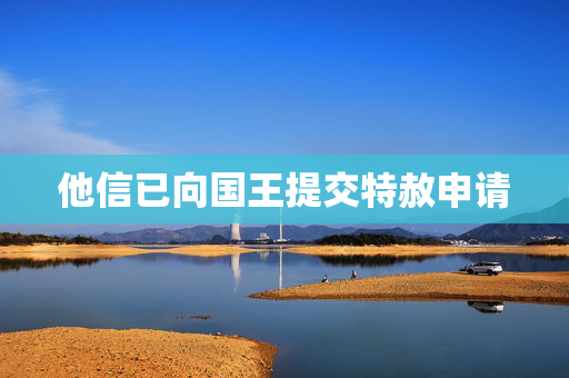 他信已向国王提交特赦申请