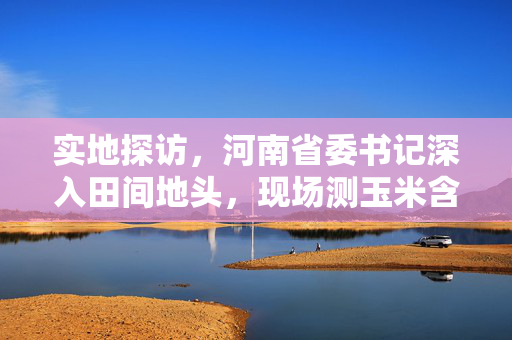 实地探访，河南省委书记深入田间地头，现场测玉米含水量