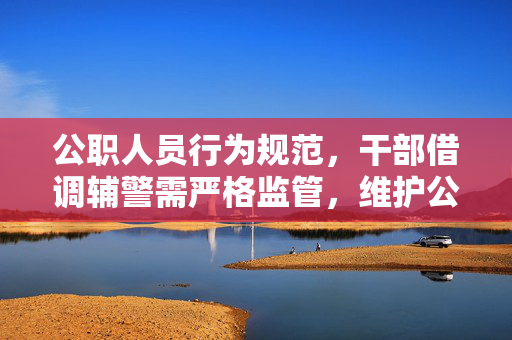 公职人员行为规范，干部借调辅警需严格监管，维护公共秩序与交通纪律