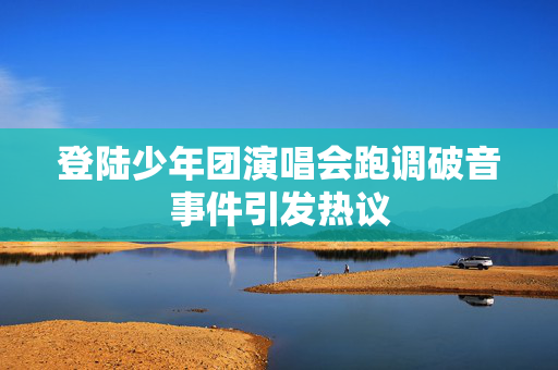 登陆少年团演唱会跑调破音事件引发热议